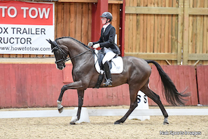 Tracy Wright on her horse